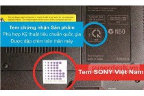 Nhận biết TV Sony chính hãng