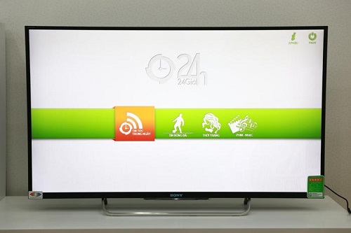 hướng dẫn các bước tự kết nối mạng Smart TV Sony